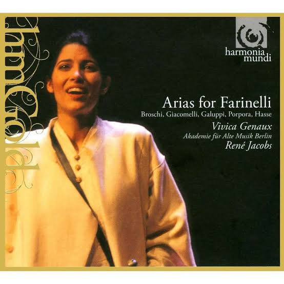Cover of Arias for Farinelli